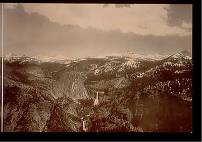 Yosemite Valley from Glacier Point, California