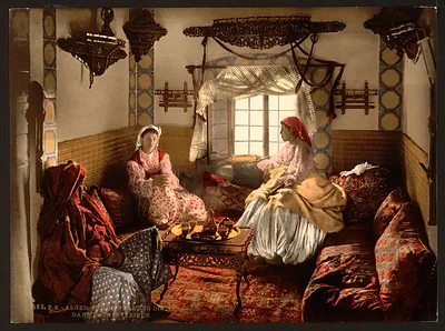 Distinguished Moorish women Algiers Algeria