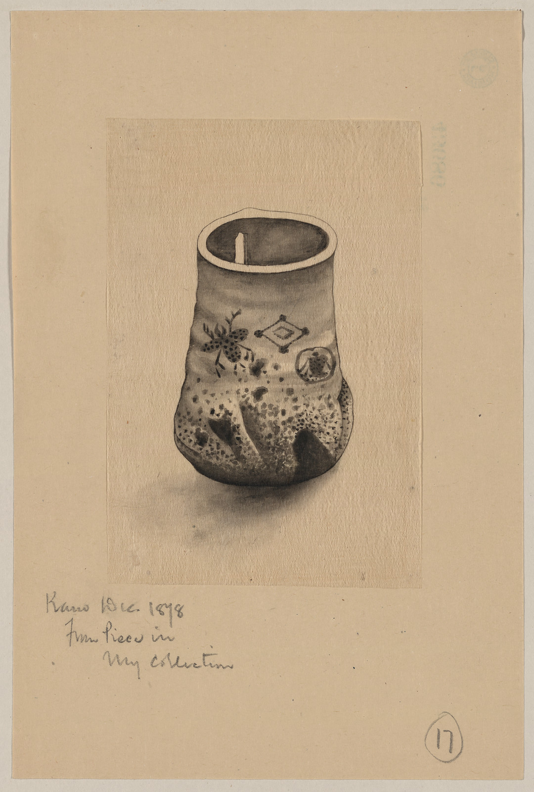 [Japanese drawing], 1750 — historic drawing