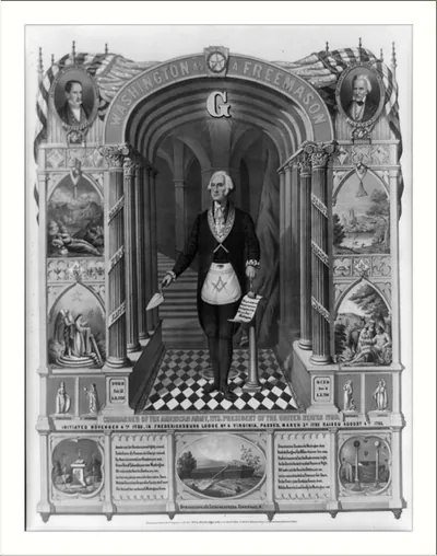 Washington as a freemason