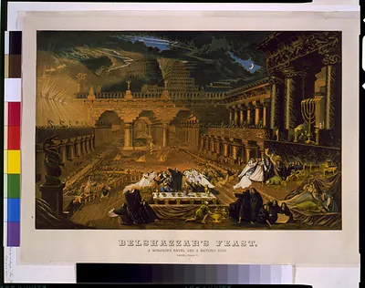 Belshazzar's feast--A monarch's revel and a nation's ruin--Daniel, Chapter V