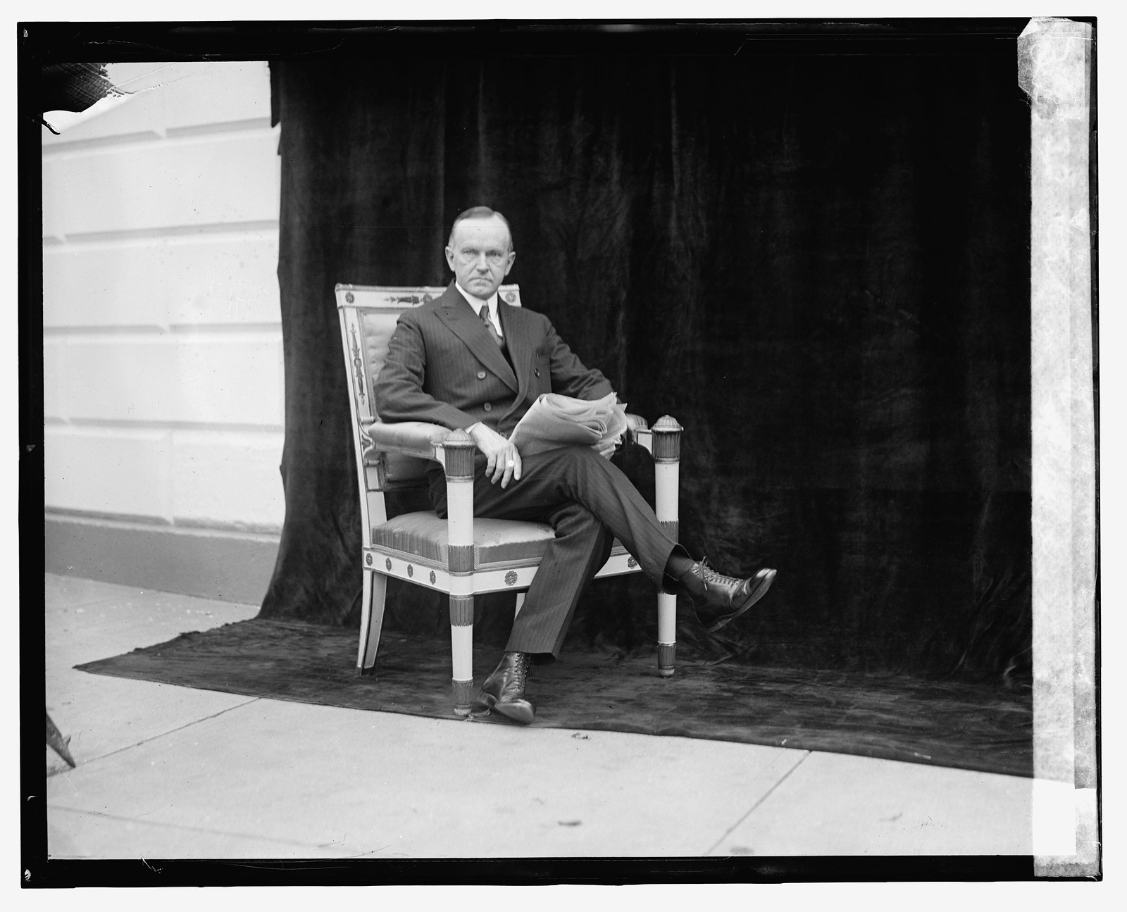 Calvin Coolidge, [5/9/24], [1924 May 9] — historic photograph