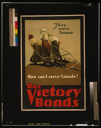 They serve France--How can I serve Canada? Buy Victory Bonds