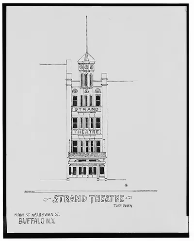 [Strand Theatre, Main St. near Swan St., Buffalo, New York]