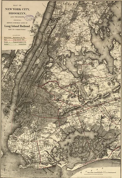 New York City, Brooklyn, and vicinity, New York, 1885