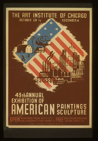 49th annual exhibition of American paintings sculpture / M. Waltrip.