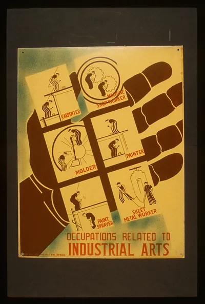 Occupations related to industrial arts