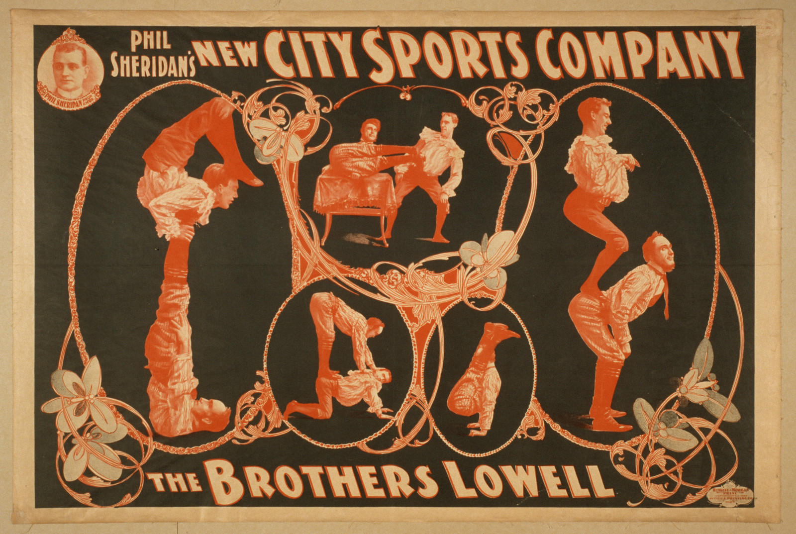 Phil Sheridans New City Sports Company, 1899 — vintage poster