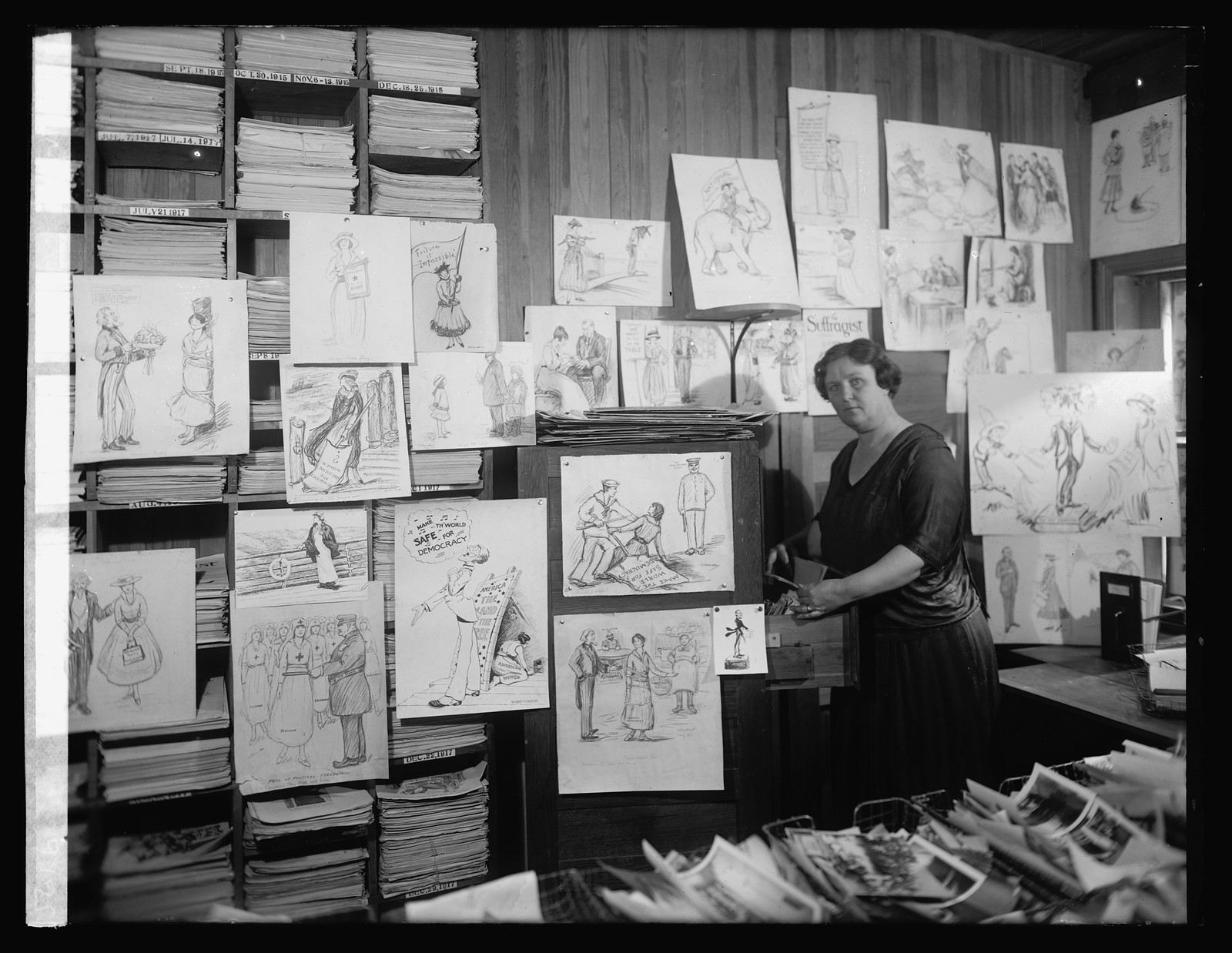 [Suffrage art], 1/29/21, [19]21 January 29. — historic photograph