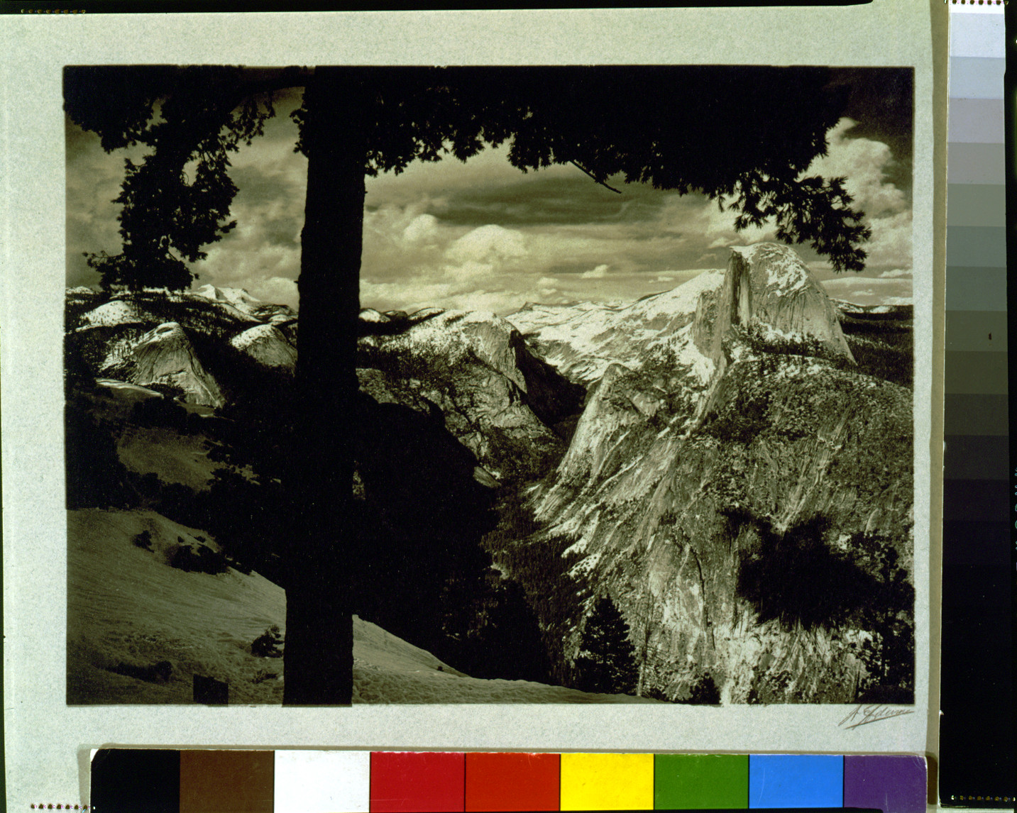From Glacier Point, Yosemite Valley, [1927] — historic photograph