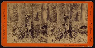 Hunter in the Yosemite Valley