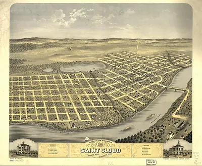 Saint Cloud, Minnesota, 1869
