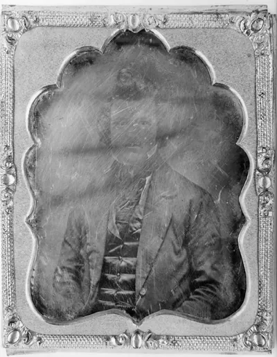 [G.W. Armstead, head-and shoulders portrait, facing front]