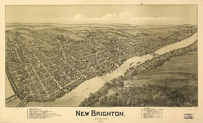 New Brighton, Pennsylvania, 1901