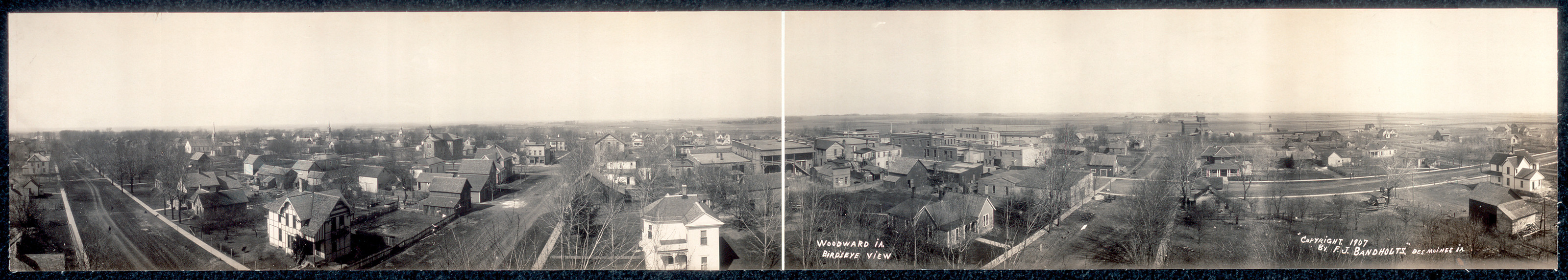 Woodward, Iowa, 1907, 1907 — historic image