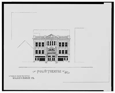 [Poli's Theatre, South Main St. near post office, Wilkes Barre, Pennsylvania] / AFD 1931.