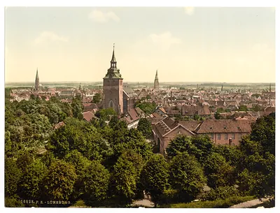 General view Luneburg Hanover Germany