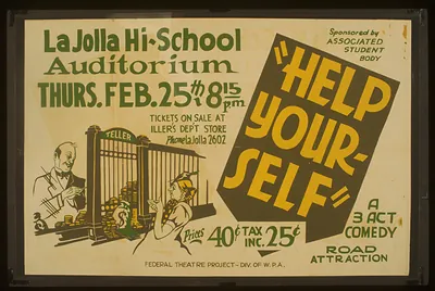 Help your-self A 3 act comedy.