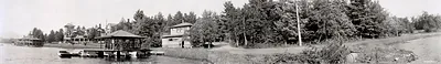 Mirror Lake shore, New York, 1911