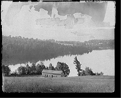 Mirror Lake, Adirondack Mts.
