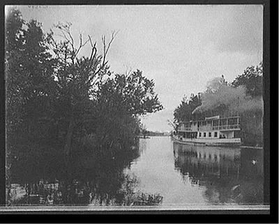 [Steamer Nehasac, Adirondack Mts., N.Y.]