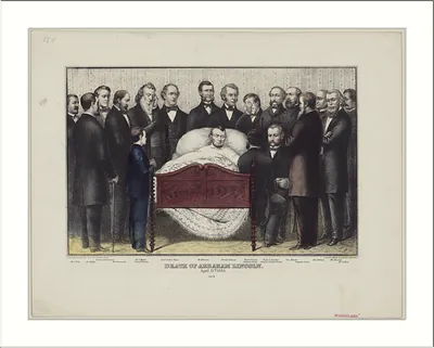Death of Abraham Lincoln, April 15th, 1865