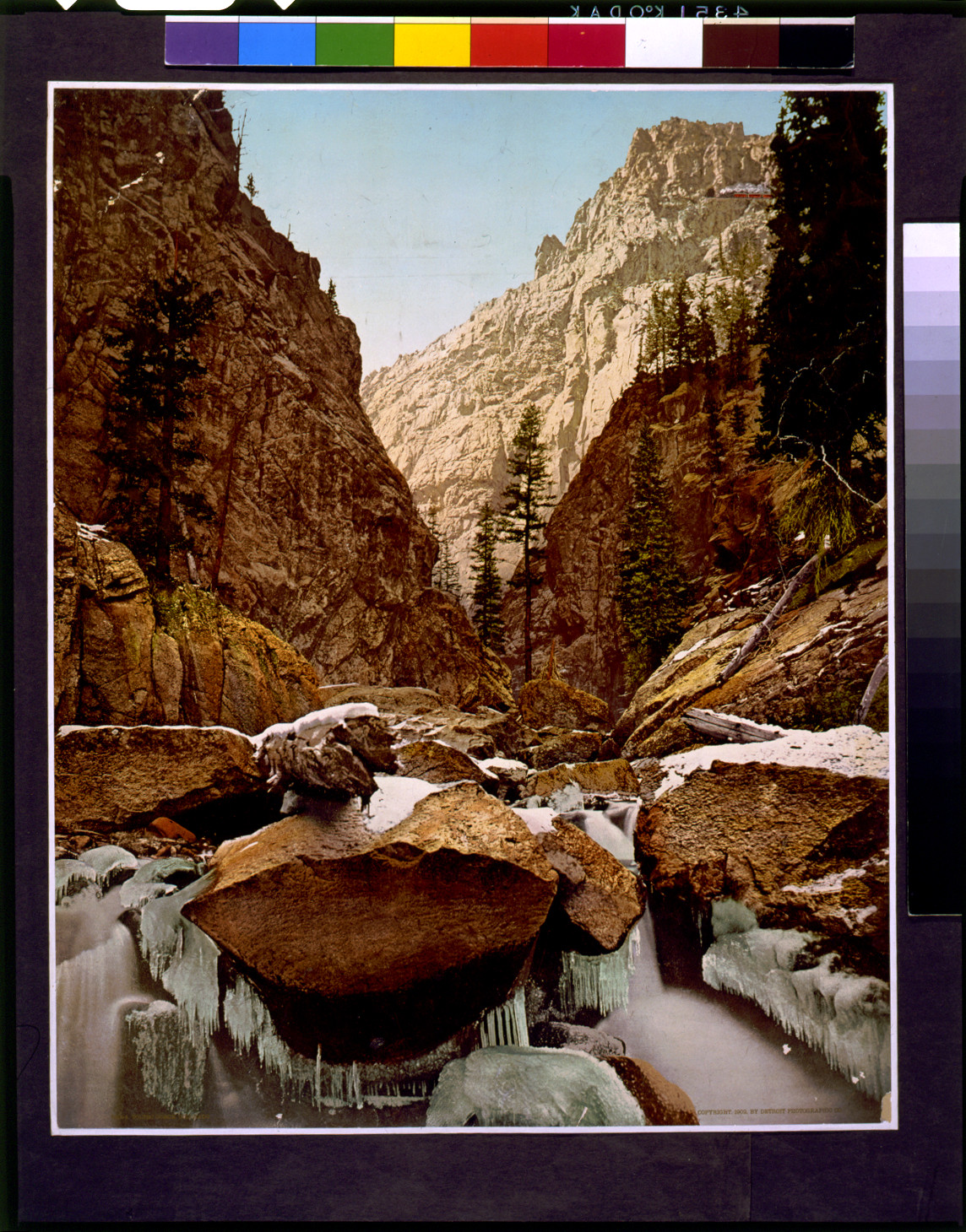 Toltec Gorge, Colorado, c1902. — historic print