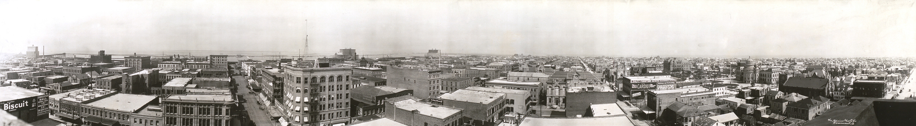 Panorama 1, Galveston, Texas, 1910, 1910 — historic image
