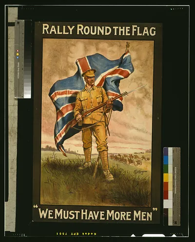 Rally round the flag. We must have more men" / Collett ; The Publicity Arts