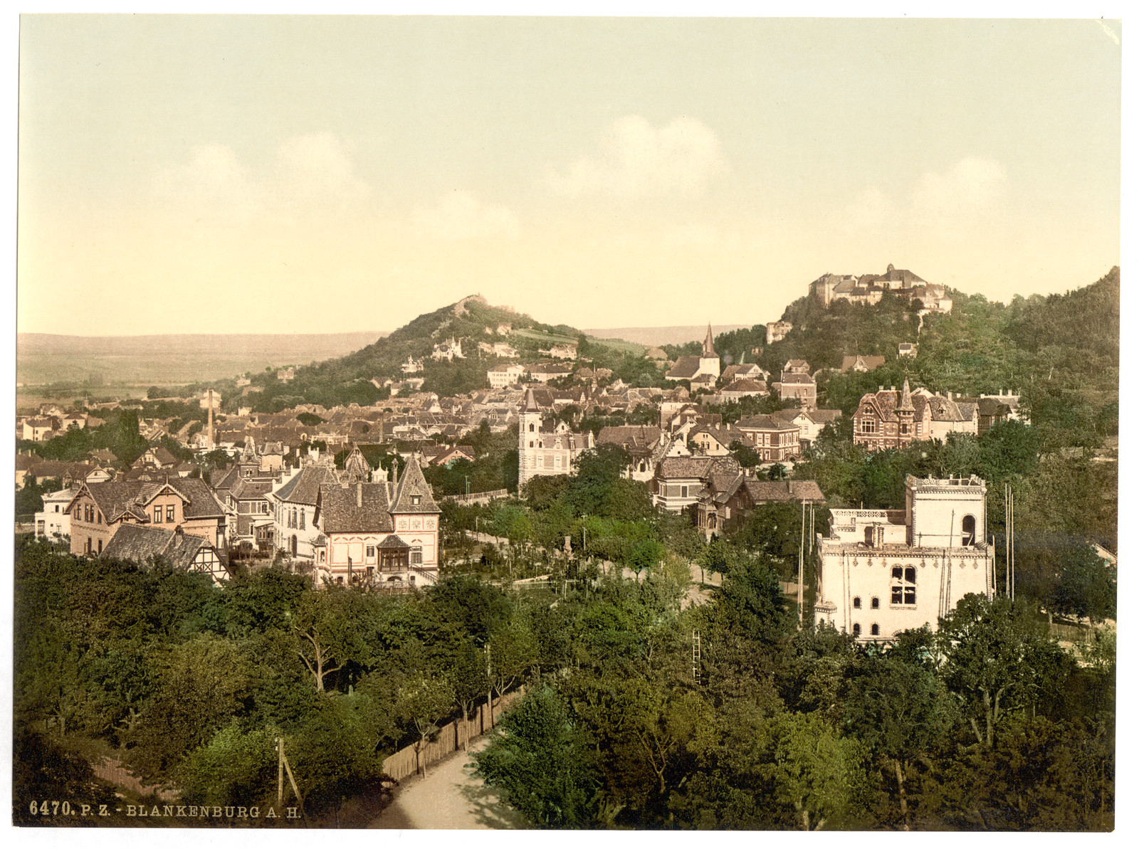 Blankenburg Thuringia Germany, [between ca. 1890 and ca. 1900]. — historic print