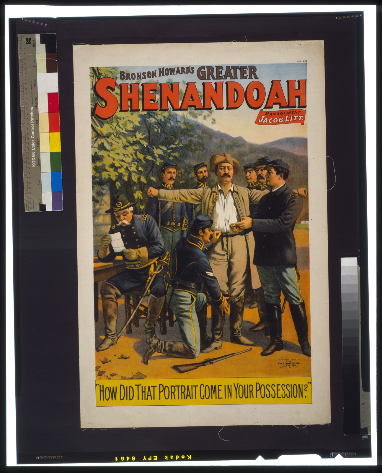 Shenandoah., Cin'ti ; N.Y. : Strobridge Lith. Co., c1898. — vintage poster