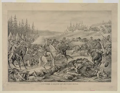 LAK-006 01896u Capture & death of sitting bull