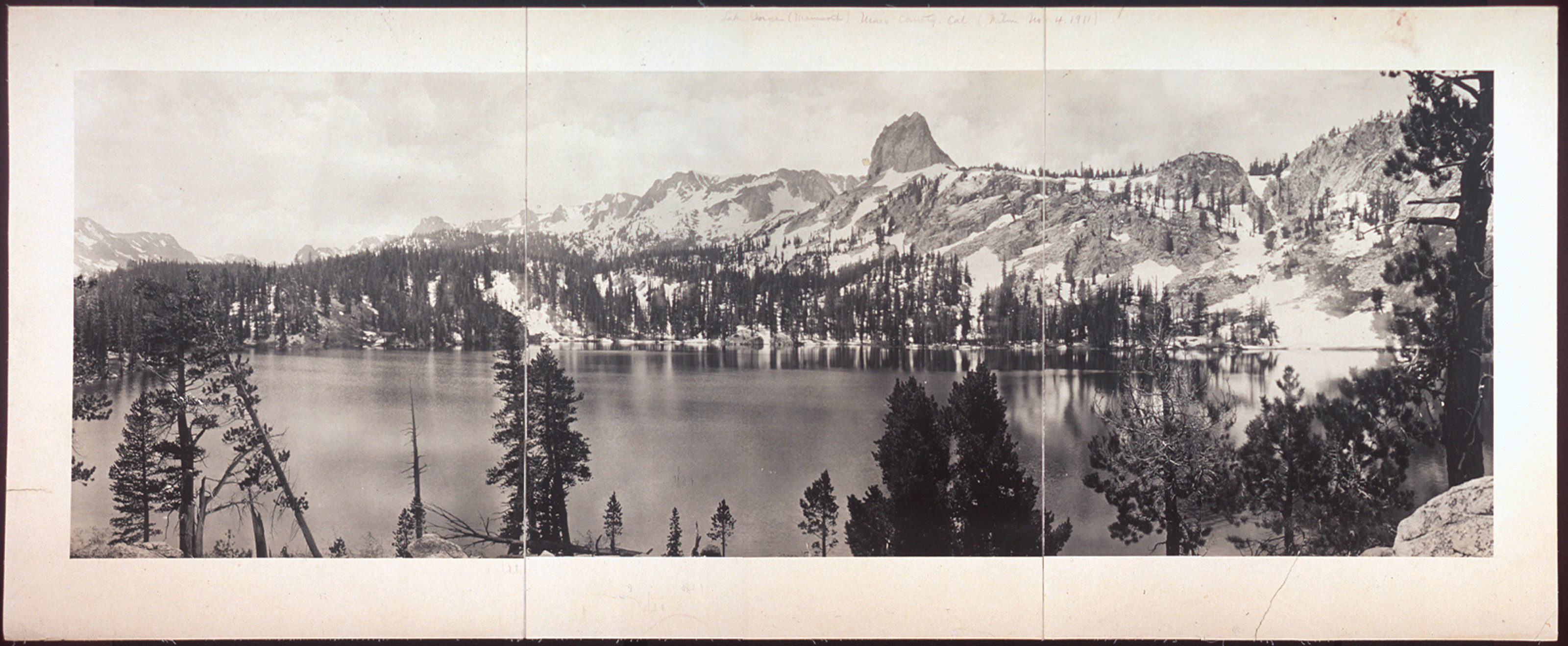 Lake George Mono, California, 1911, 1911 — historic image