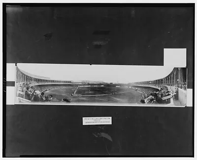 [Panorama, baseball, Polo Grounds, New York, Oct. 13, 1910]