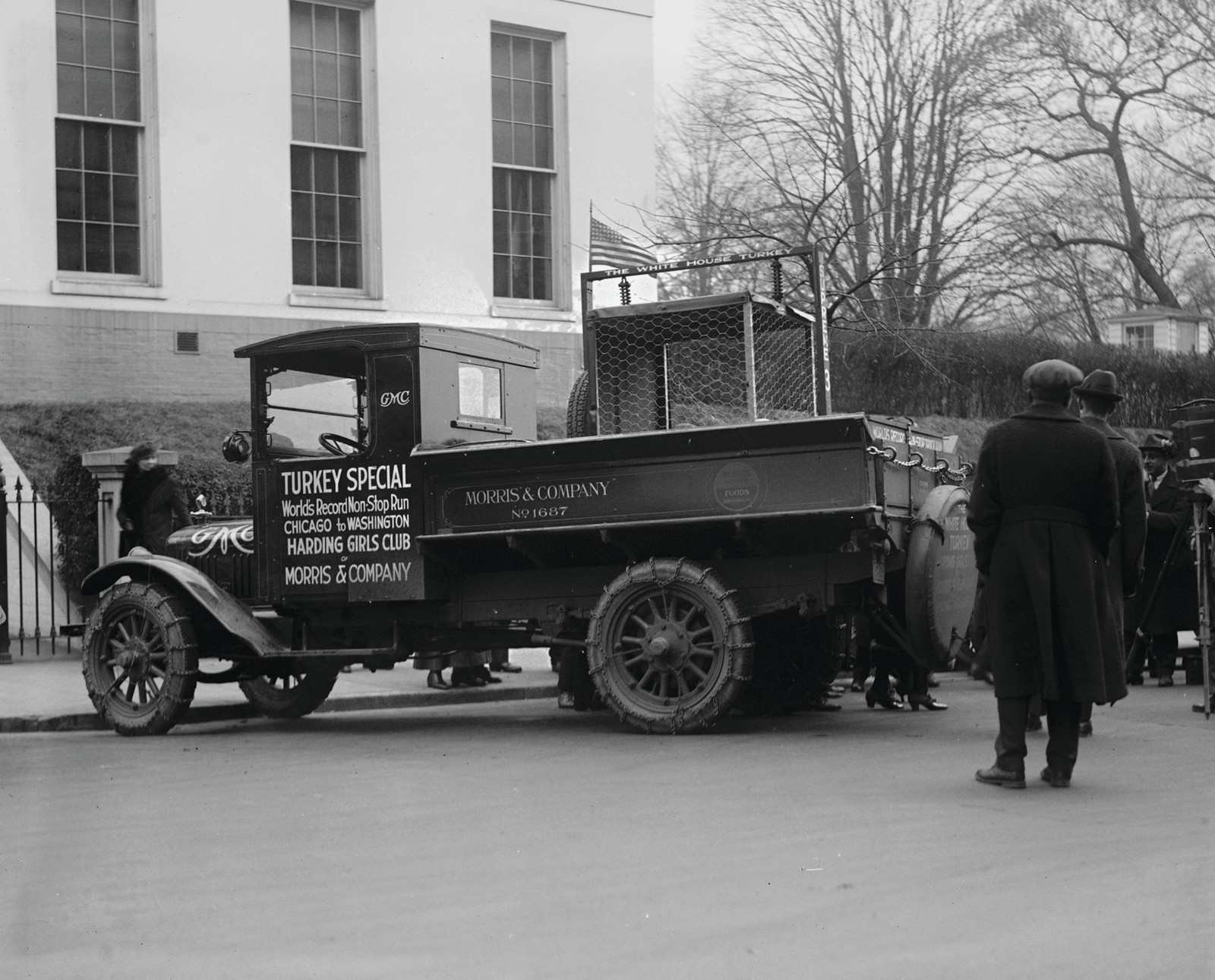 Thanksgiving Turkey For The President, 11/26/29, November 26, 1929 — historic photograph