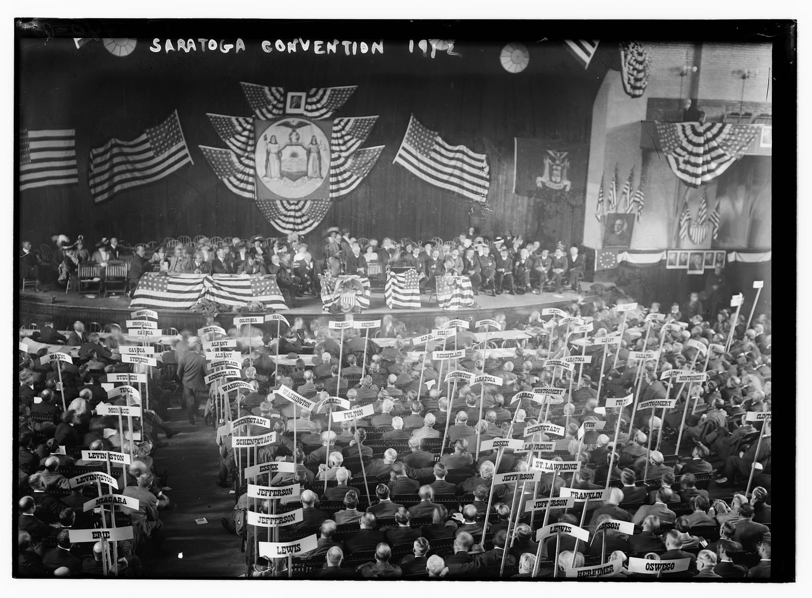 Saratoga, 1912 Convention, 1912 — historic photograph