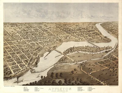 Appleton, Wisconsin, 1867