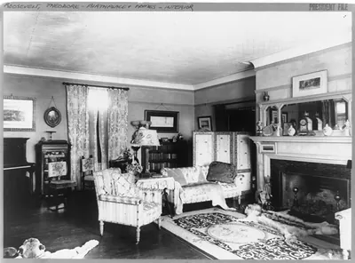 Parlor in home of Theodore Roosevelt, Washington, D.C.