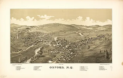 Oxford, New York, 1888