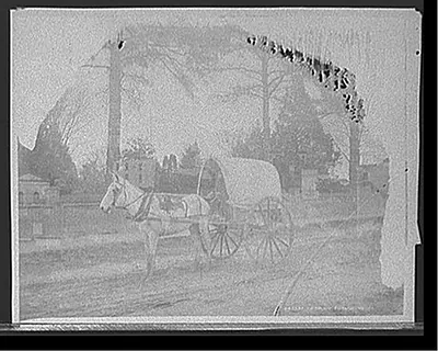 [A Virginia vegetable cart]