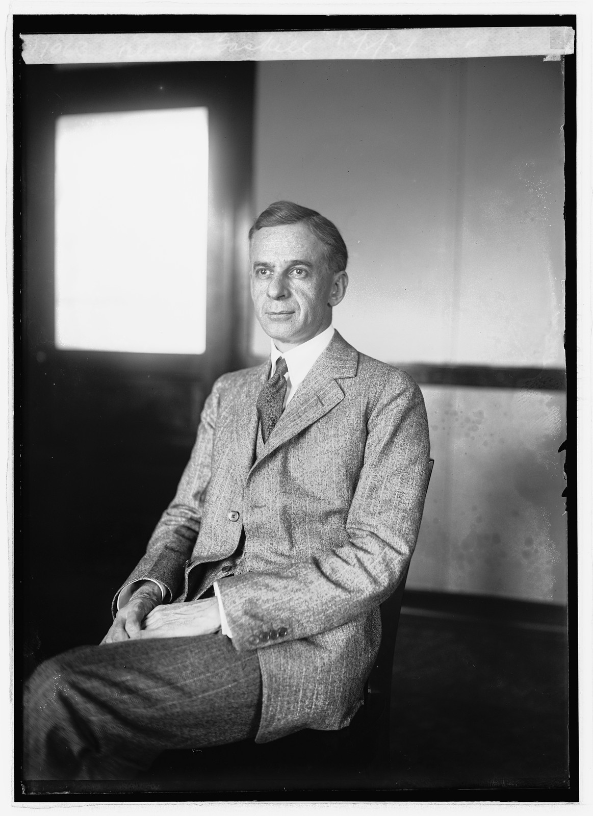 Nelson B. Gaskill, 12/2/21, [19]21 December 2. — historic photograph