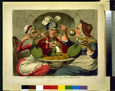 Monstrous craws, at a new coalition feast