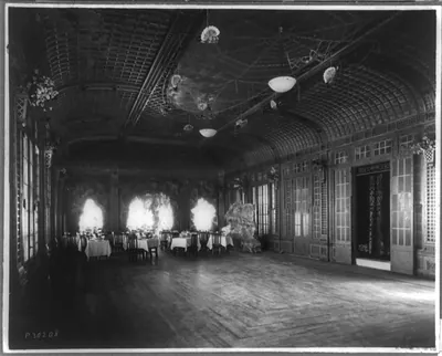 Cuba, Havana, the convention hall of the Plaza Hotel, located on the roof / American Photo Studios, Havana, Cuba.