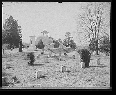 Indian mound, National Military Cemetery, Vicksburg, Miss.