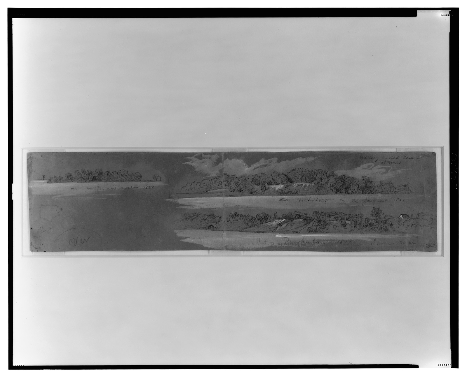 James river, 1864, [1864] — historic drawing