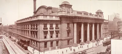 IL Chicago Northwestern Rail Term 1912 PHOTO