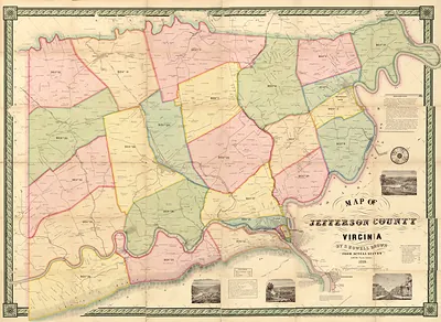 la001393 Map of Jefferson County, Virginia