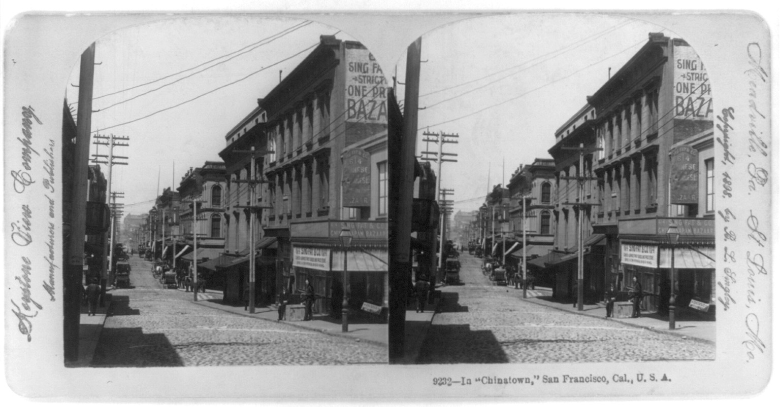 In Chinatown, San Francisco, Cal., c1898. — historic photograph