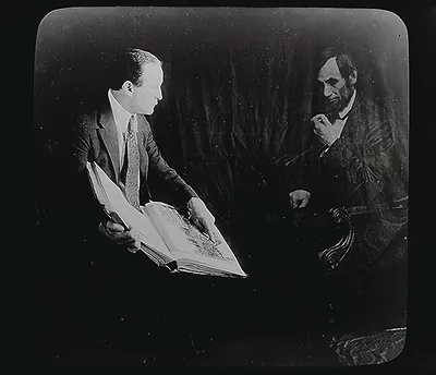 Houdini And The Ghost Of Abraham Lincoln