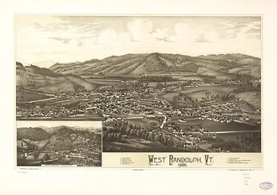 West Randolph, Vermont, 1886